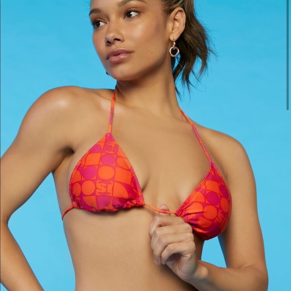 Sports illustrated print matching bikini set - Picture 1 of 5
